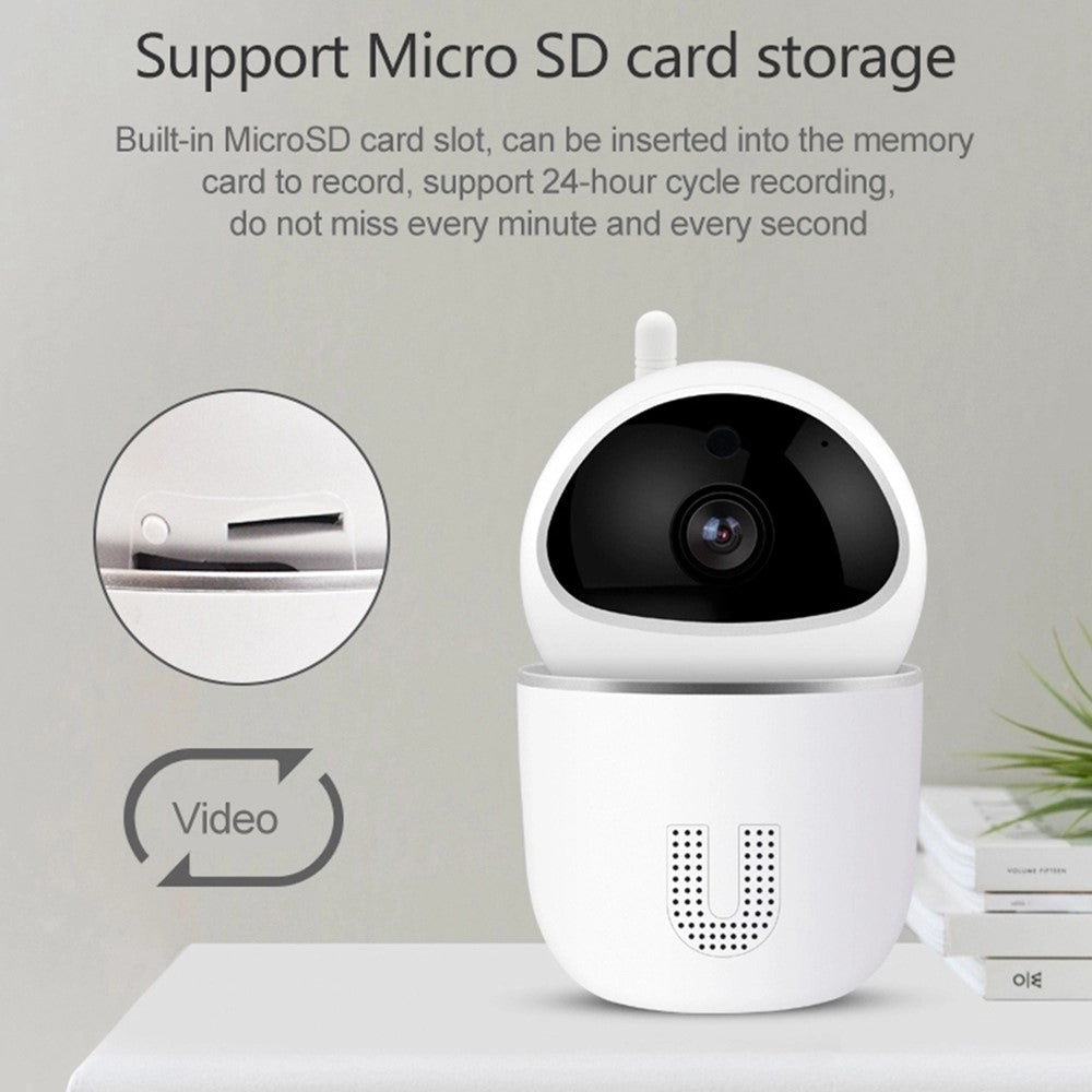 SK-ZA03 Trådlös WiFi-säkerhetskamera Smart spårningsövervakningskamera 1080P (2.0MP) Webbkamera för hem, skola, butik