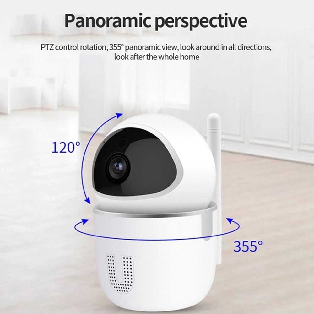 SK-ZA03 Trådlös WiFi-säkerhetskamera Smart spårningsövervakningskamera 1080P (2.0MP) Webbkamera för hem, skola, butik