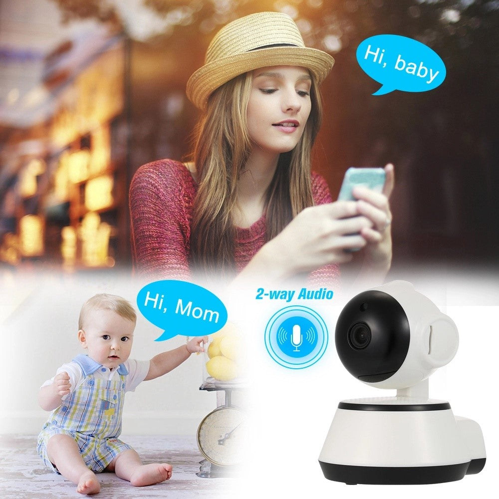 FY-H2-100 720P WiFi IP Camera Monitor Home Surveillance Two-Way Audio Wireless Webcam with Motion Detection Function