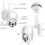 BES-P06 Home Security Camera 2MP Cam Motion Detection WiFi CCTV Camera Two-way Audio Funtion Mobile Phone Remote Control
