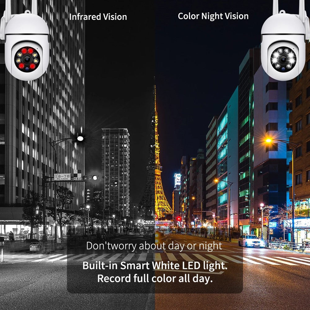 A7 Wireless WiFi Surveillance Camera Two-Way Voice Camera Monitor Support Night Vision for Home, Office