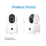 ESCAM QF010 2x2MP Dual Lens Motion Detection WiFi Camera Two-Way Voice Camera Support Cloud Storage