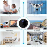 R10 Wireless WiFi Webcam Home Network Monitor Camera 4K HD Night Vision Cell Phone Remote Camera
