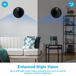 R10 Wireless WiFi Webcam Home Network Monitor Camera 4K HD Night Vision Cell Phone Remote Camera