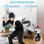 R10 Wireless WiFi Webcam Home Network Monitor Camera 4K HD Night Vision Cell Phone Remote Camera
