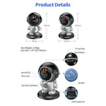 ESCAM PT302 3MP 1296P One Click Call Robotman H.265 WiFi IP Camera Home Security CCTV