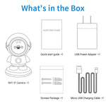 ESCAM PT302 3MP 1296P One Click Call Robotman H.265 WiFi IP Camera Home Security CCTV