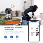 ESCAM PT302 3MP 1296P One Click Call Robotman H.265 WiFi IP Camera Home Security CCTV