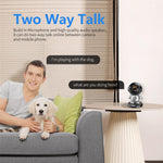 ESCAM PT302 3MP 1296P One Click Call Robotman H.265 WiFi IP Camera Home Security CCTV