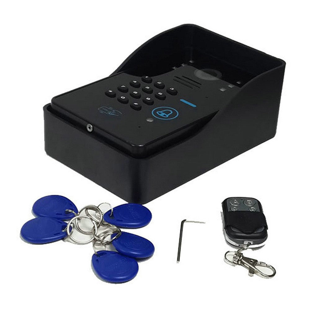 618MJIDS11 EU Plug Outdoor Night Vision P2P WiFi Intercom Video Doorbell