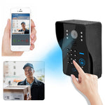 618MJIDS11 EU Plug Outdoor Night Vision P2P WiFi Intercom Video Doorbell