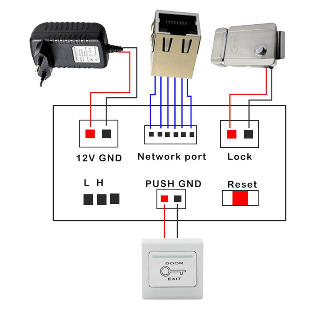 WF1002 1080P WiFi / IP Wireless Doorbell with Password and Card Unlock, Visual Intercom, EU Plug (CE, ROHS)