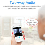 Y8 2MP HD WiFi Solar-Powered Home Camera Full-Color 1080P Security Camera (No Battery)