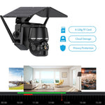 Q7 Wireless WiFi 2MP HD Camera Solar-Powered Outdoor Surveillance Camera