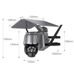 Q7 Wireless WiFi 2MP HD Camera Solar-Powered Outdoor Surveillance Camera