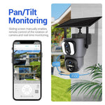 ESCAM QF390 2MP+2MP Dual Lens IP66 PIR Sensor WiFi Solar Panel IP Camera