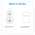 ESCAM QF202 E27 2x2MP Dual Lens Dual Screen Security Camera Two-Way Voice Motion Detection WiFi Camera