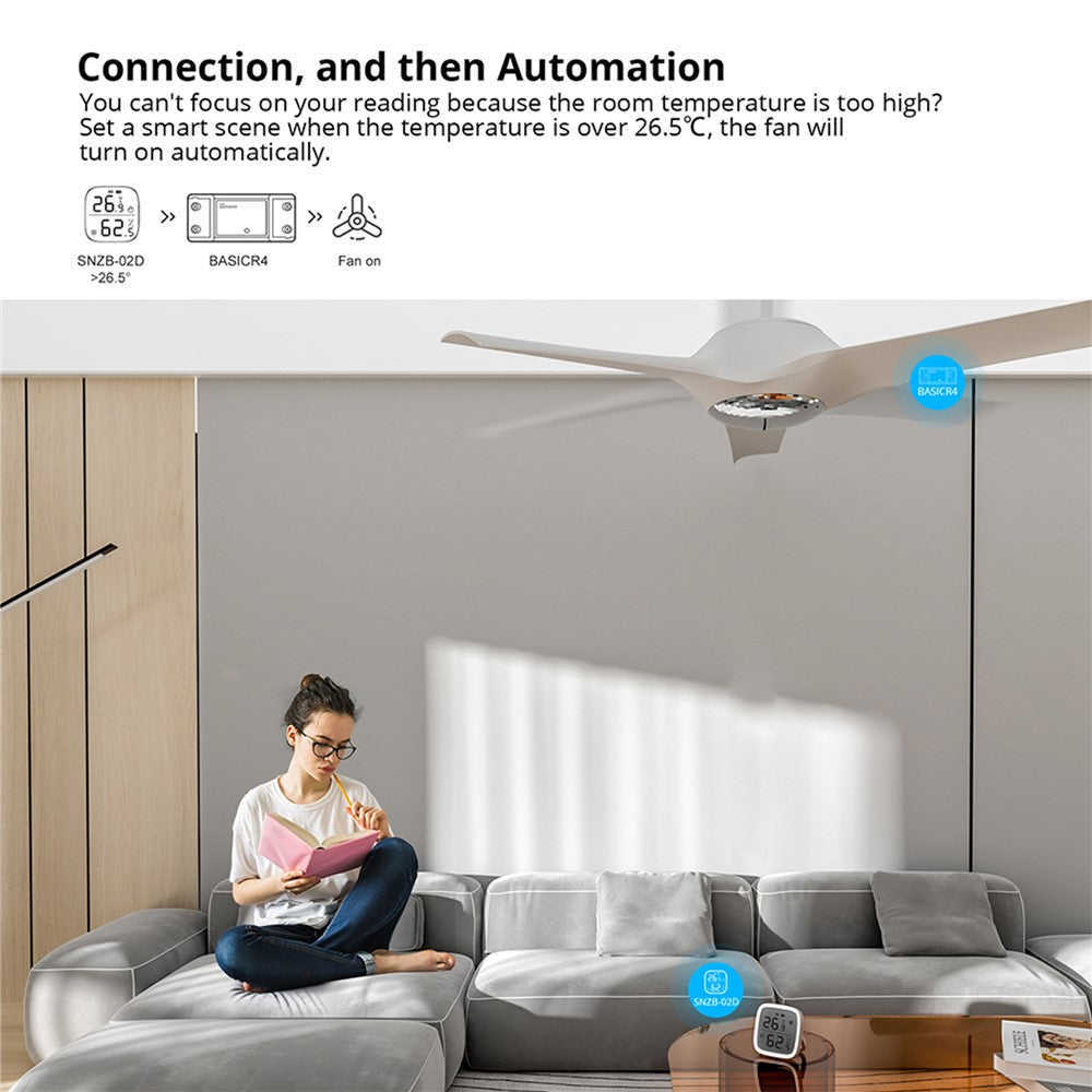 SONOFF BASICR4 Wi-Fi Smart Switch Modul Understøtter eWeLink Fjernbetjening