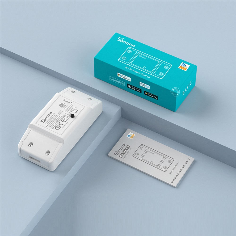 SONOFF BASICR4 Wi-Fi Smart Switch Modul Understøtter eWeLink Fjernbetjening