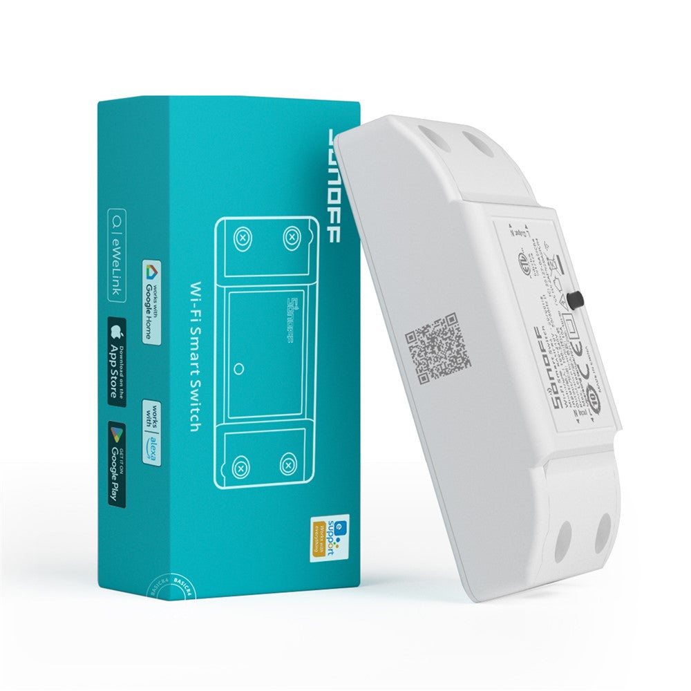 SONOFF BASICR4 Wi-Fi Smart Switch Modul Understøtter eWeLink Fjernbetjening