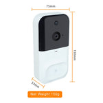SN-D220 Tuya Wireless WiFi 1080P Motion Detection Doorbell Camera for Home Security