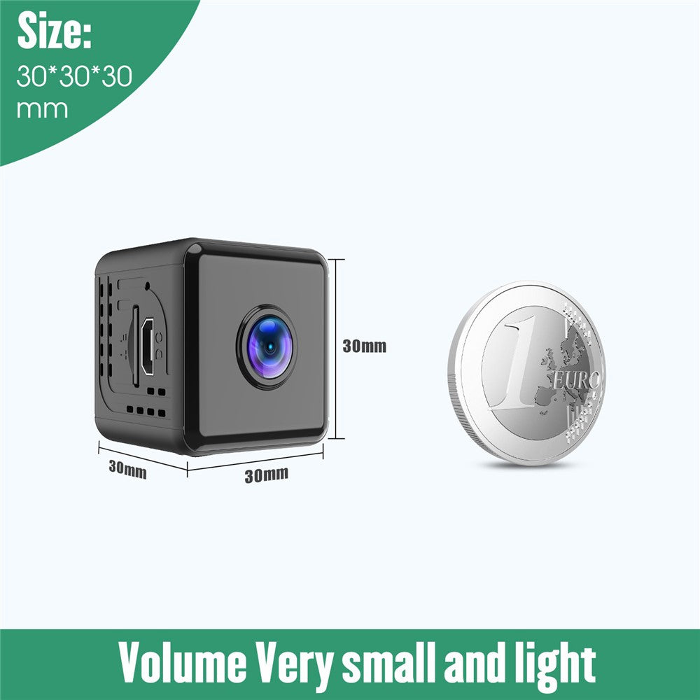 W10 Wireless Security Camera HD Motion Detection Square Infrared Night Vision WiFi Camera