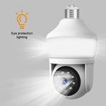 D211EM WiFi Bluetooth-compatible Camera E27 Bulb Shape 3MP Wireless Motion Detection Two-Way Voice Night Vision Camera