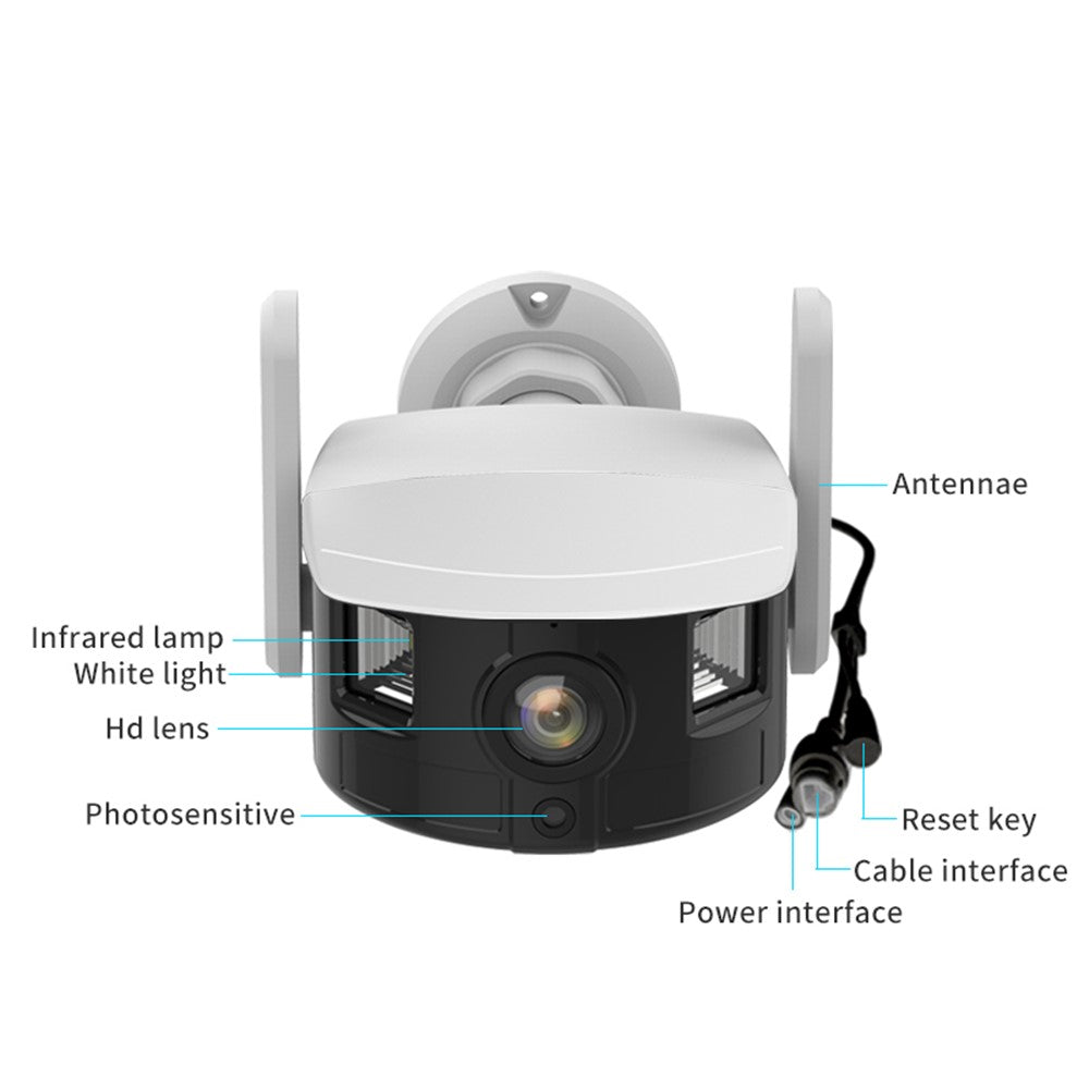 I311M HD Security Camera WiFi Pet Baby Monitor Supports Two-Way Intercom, Cloud Storage