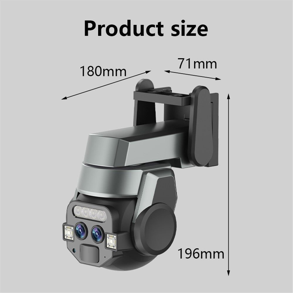 Q820M 10x Zoom Binocular Monitor Night Vision Home Surveillance WiFi Camera