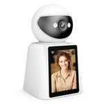 SRIHOME SH053 2.8 Inch IPS Screen PTZ Dome Camera AI Humanoid Detection Home Security Baby Monitor