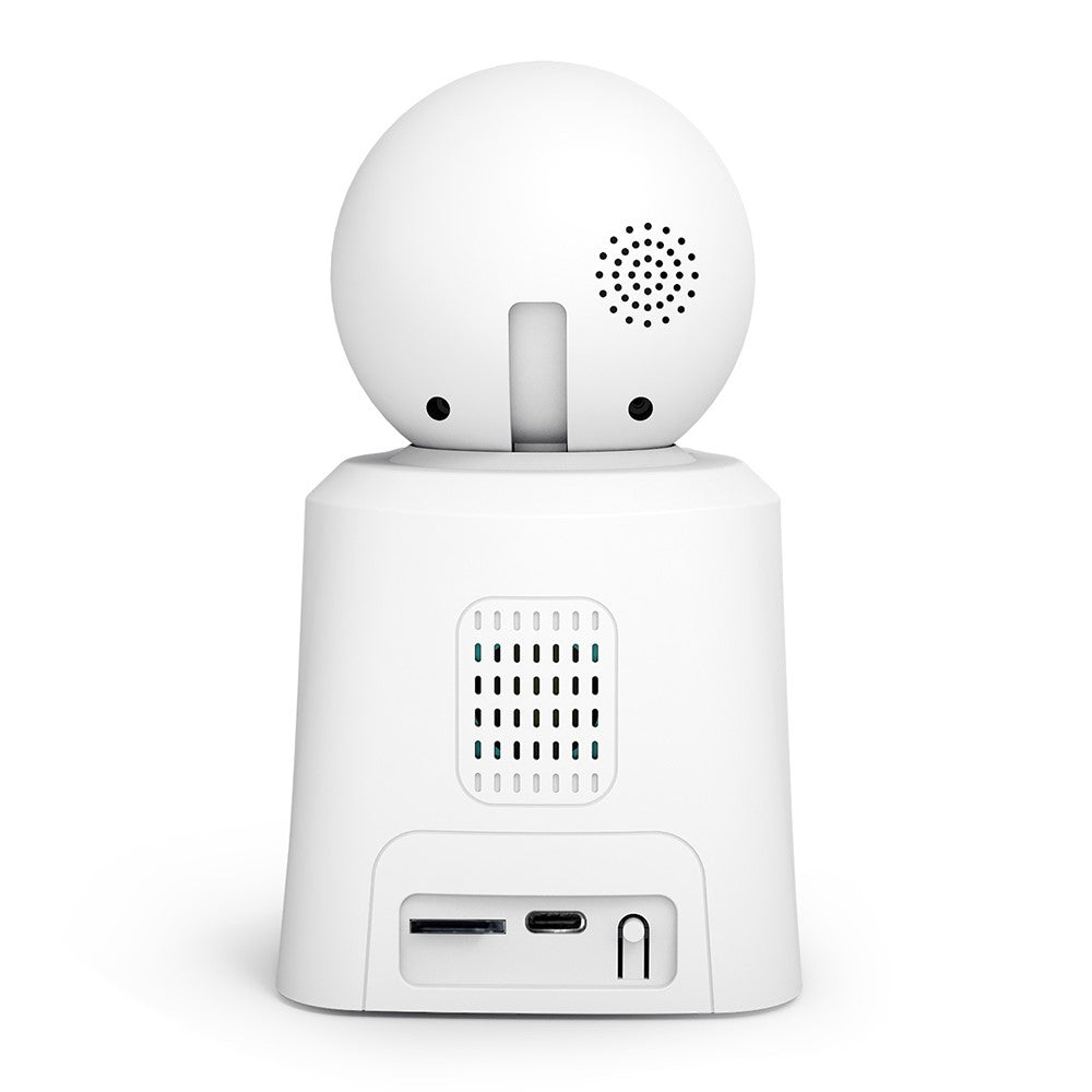 SRIHOME SH053 2.8 Inch IPS Screen PTZ Dome Camera AI Humanoid Detection Home Security Baby Monitor