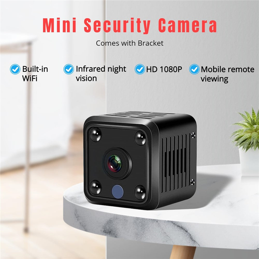 x6 Mini Square Infrared Night Vision Camera Home Security Indoor HD WiFi Camera