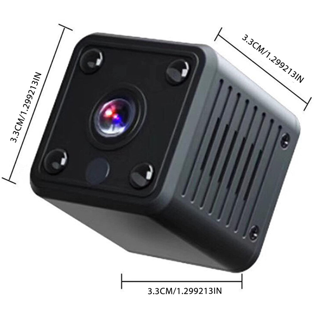 x6 Mini Square Infrared Night Vision Camera Home Security Indoor HD WiFi Camera
