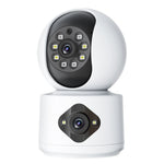 Dual Lens Night Vision HD Camera Home Security Phone Remote Monitoring WiFi Camera (No Memory Card)