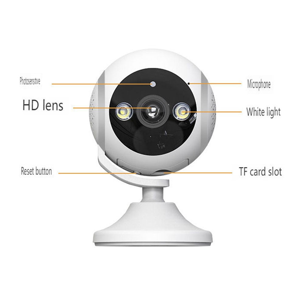 3MP Night Vision HD Camera Home Security Phone Remote Monitoring WiFi Camera