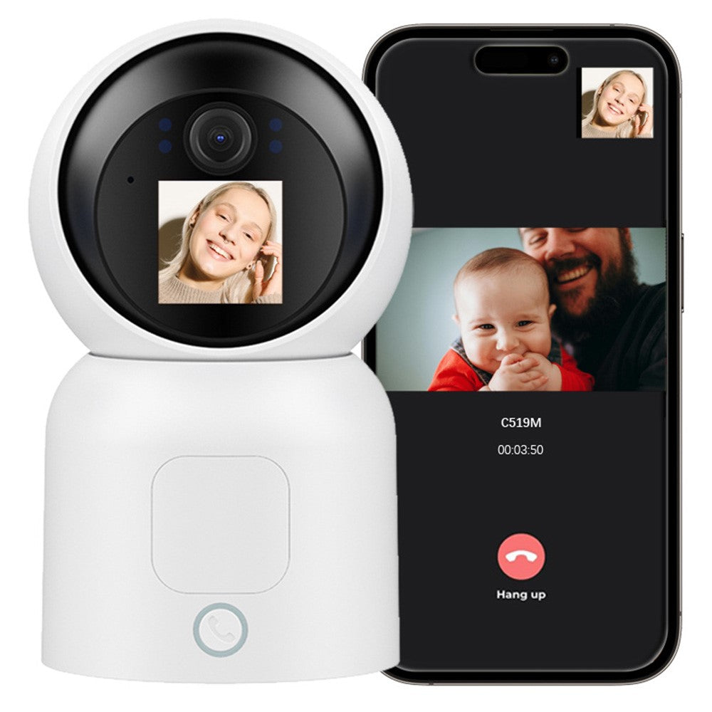 ZOSI C5195 5MP HD Home Security Camera AI Gesture Recognition Video Intercom WiFi Camera (No TF Card)