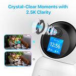 ZOSI C519M 4MP HD Video Intercom Camera AI Motion Detection Anti-Theft Indoor WiFi Camera, No TF Card