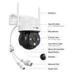 ZOSI C290SE 2MP Two-Way Audio PTZ Camera Night Vision Smart Security Camera