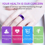 PX01 Bluetooth-kompatibel Smart Ring til Sundhedsovervågning Multifunktionel Fingerring med Opladerbase