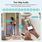 Outdoor WiFi Security Camera Waterproof HD Night Vision Dual Lens PTZ IP Cam with 32G Memory Card