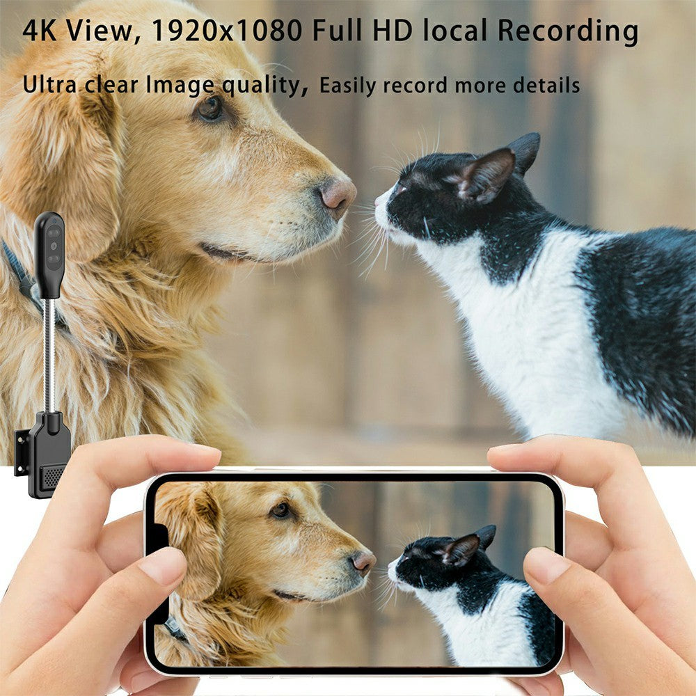 W8 Motion Detection Two Way Audio Monitor Camera 4K Ultra HD Smart Home Security Surveillance System