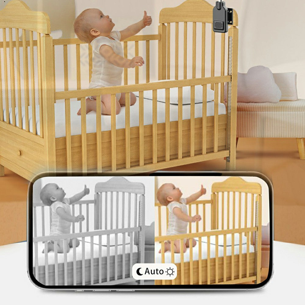 W8 Motion Detection Two Way Audio Monitor Camera 4K Ultra HD Smart Home Security Surveillance System