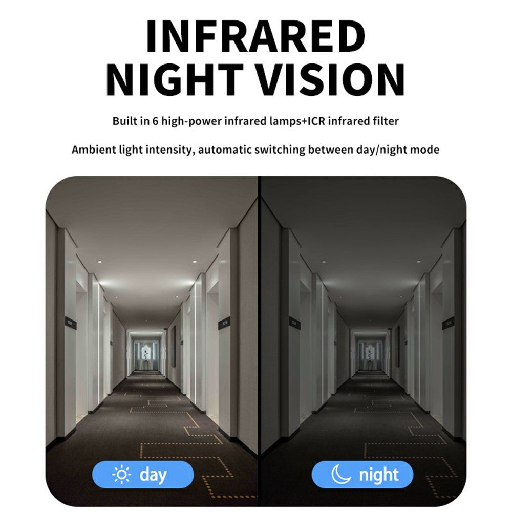 X10 Smart Video Doorbell Home Security Camera Intercom HD Night Vision Snapshot Infrared Motion Detection