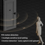 X10 Smart Video Doorbell Home Security Camera Intercom HD Night Vision Snapshot Infrared Motion Detection