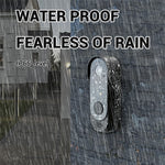 X8 Waterproof Video Doorbell 4.3 inch Indoor Screen Wireless Home Security Intercom HD Camera Two-Way Audio