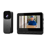 X7 Smart Video Doorbell Camera Wireless Intercom HD Monitor with Display Screen Home Security System