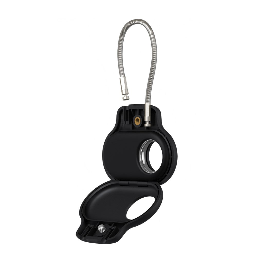 For Samsung Galaxy SmartTag2 / SmartTag Protective Case Silicone Cover with Steel Wire Tracking Device Accessories