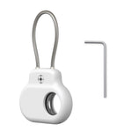 For Samsung Galaxy SmartTag2 / SmartTag Protective Case Silicone Cover with Steel Wire Tracking Device Accessories
