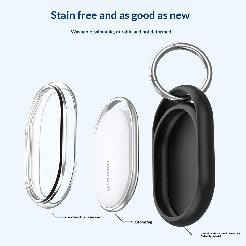 CT50 For Xiaomi Tag Protective Case Full Coverage TPU Waterproof Anti-Lost Tracker Cover
