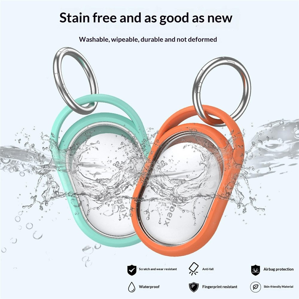 CT50 For Xiaomi Tag Protective Case Full Coverage TPU Waterproof Anti-Lost Tracker Cover